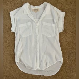 Cloth & Stone NWOT White Buttondown (Small)